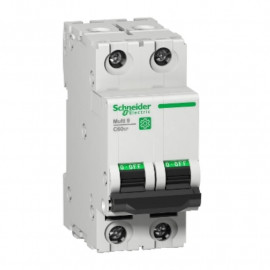 Disjoncteur miniature 16A Multi9 C60SP Schneider Electric - 2 pôles - 10kA / 480Y-277V - Courbe B - Norme UL1077
