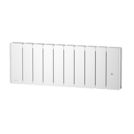 Radiateur électrique connecté 1500W Beladoo Nativ Intuis - Plinthe - Blanc