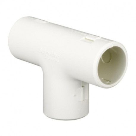 Té de dérivation pour tube Mureva IRL - Blanc - Diamètre 20mm