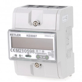 Compteur pour refacturer l'électricité Ketler - Tétra - 80A - Affichage LCD