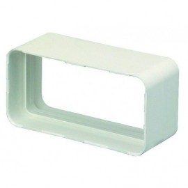 Raccord droit RD pour conduit rectangulaire PVC rigide - 55 x 110mm