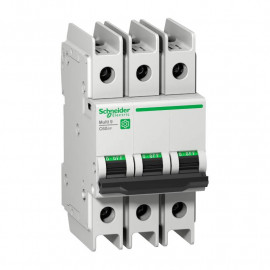 Disjoncteur miniature 30A Multi9 C60BP Schneider Electric - 3 pôles - 10kA / 480Y-277V - Courbe C - Norme UL489