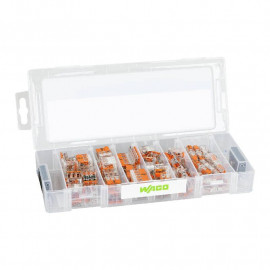 Assortiment de bornes de connexion L-Boxx Micro Wago - Série 221 - 85 pièces