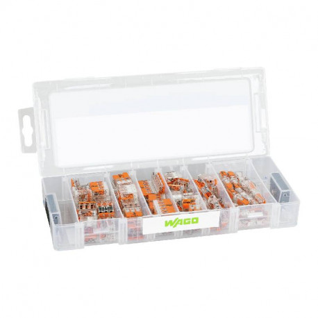 Assortiment de bornes de connexion L-Boxx Micro Wago - Série 221 - 85 pièces