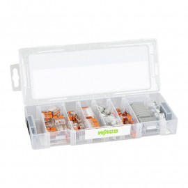 Assortiment de bornes de connexion L-Boxx Micro Wago - Série 221,2273,207 - 84 pièces