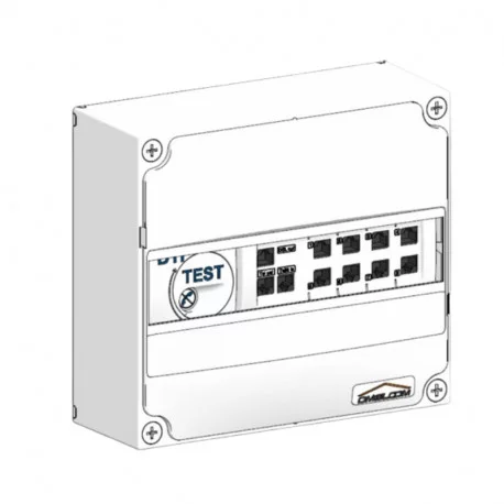 Coffret de communication compact Omelcom - Brasseur multimédia Grade 1