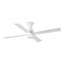 Ventilateur de plafond Fraser Faro - 17,6m² - 6 vitesses - Blanc