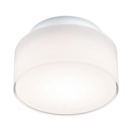 Plafonnier LED rond Maro Paulmann - 6,8W - 3000K - 430LM - IP44 - Blanc