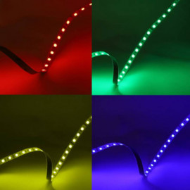 Ruban LED Miidex - 9W/m - RGB - 12Vdc - 5m - IP54 - Dimmable