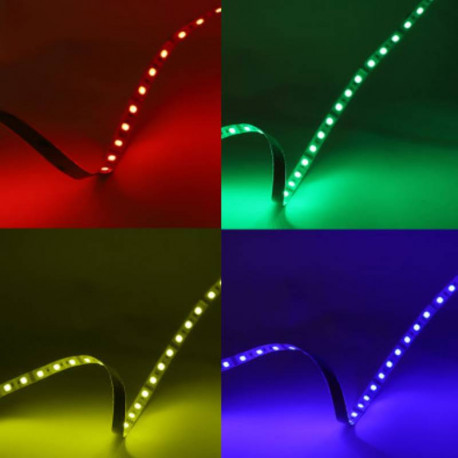 Ruban LED Miidex - 9W/m - RGB - 12Vdc - 5m - IP54 - Dimmable