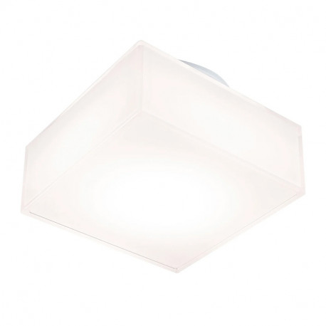 Plafonnier LED carré Maro Paulmann - 6,8W - 3000K - 430LM - IP44 - Blanc