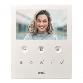 Moniteur mains-libres VOG5 Urmet - Écran couleur - 5" - Blanc