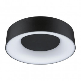 Plafonnier LED Casca Paulmann - Avec ampoule - 16W - 3000K - 1500lm - Noir mat