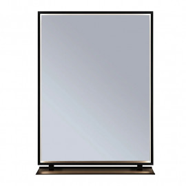 Miroir salle de bains LED Miro Paulmann - Rectangulaire - Tunable White - 11W - 180lm - Noir mat