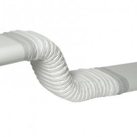 Raccord souple Minigaine pour conduits rigides PVC - Filet de 2m - 60 x 200mm