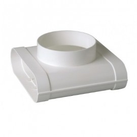 Té mixte vertical 90° Minigaine pour conduits rigides PVC - 60 x 200mm