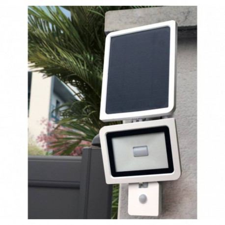 Projecteur solaire Xenon Watt & Home - Blanc - 1100lm - 8m - IP44