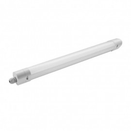 Luminaire étanche IP65 flexible LED Columbia Miidex - 18W - CCT - L650 mm - Traversant