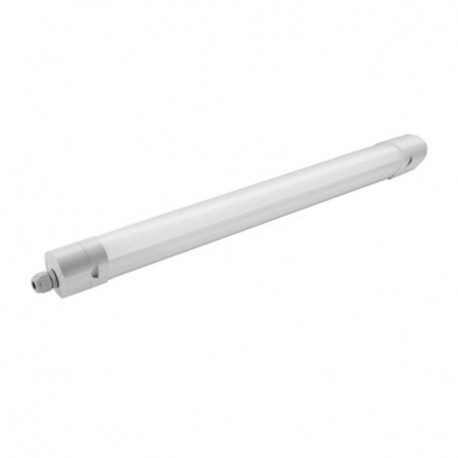 Luminaire étanche IP65 flexible LED Columbia Miidex - 18W - CCT - L650 mm - Traversant