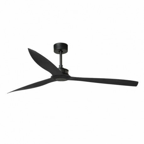 Ventilateur de plafond Just Fan Faro - 28m² - Moteur DC - 6 Vitesses - Noir mat
