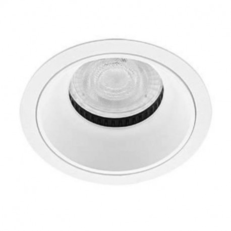 Spot encastré basse luminance Bali R Indigo - GU10 - 10W max - PAR16 - Blanc mat