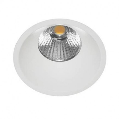 Spot encastré extérieur AL3012 RD OUT Indigo - 9W - IP44 - 3000K - Blanc mat - dimmable