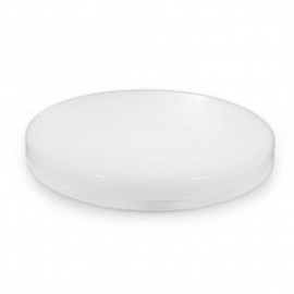 Plafonnier LED rond Clipso II Miidex - Avec détecteur - 18W - 4000K - 1800Lm - Ø280mm - Blanc