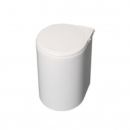 Poubelle à fixation sur porte Emuca - 13L - Plastique - Blanc