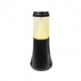 Potelet LED Nolana Miidex - 15W - CCT 2400/3000/4000K - 450mm - Noir