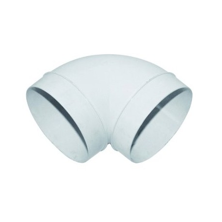 Coude à 90° CC 125 pour conduit rond PVC rigide - ø 125mm