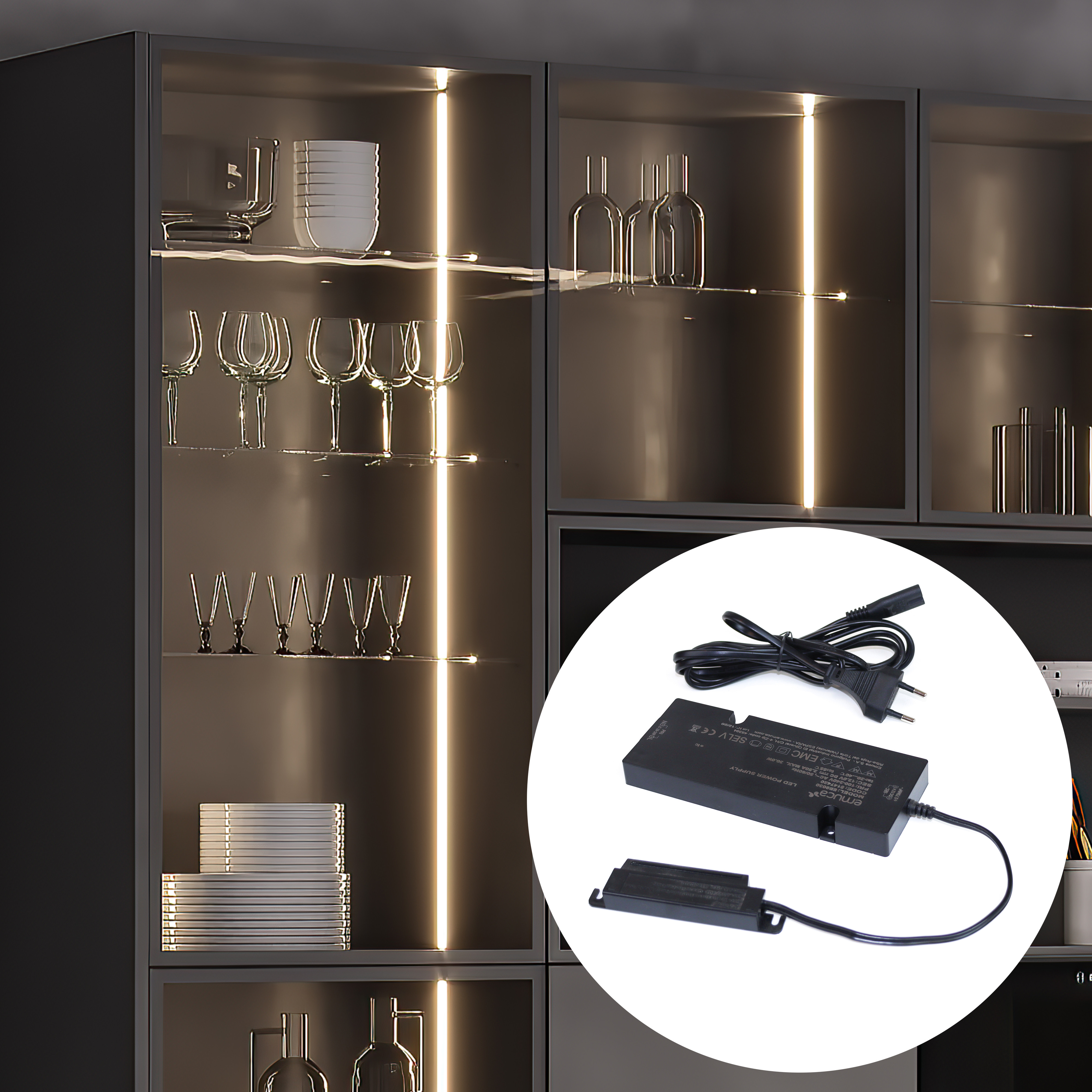 [Emuca] Convertisseur pour luminaires LED - 5211120