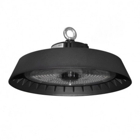 Suspension LED High Bay Flash II Miidex - Ø260 mm - 100W - 5000K - Noir
