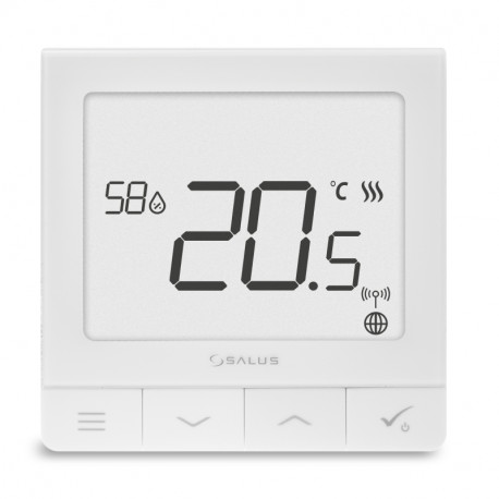 Thermostat RF Quantum Salus - Pour plancher chauffant - Zigbee - Programmable