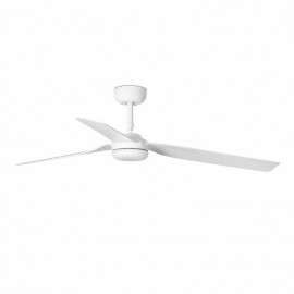Ventilateur de plafond Punt Faro - Pièce 17,6m² - 6 vitesses - Moteur DC - Blanc