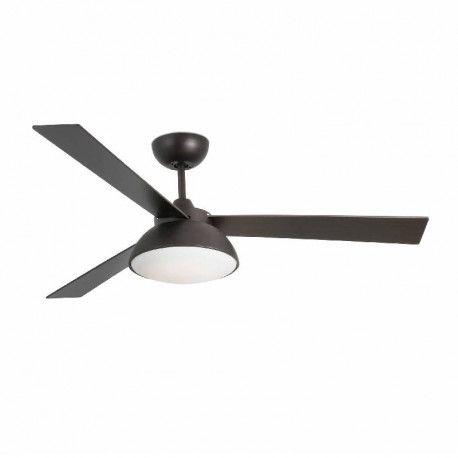 Ventilateur de plafond Rodas LED - 28m² - Moteur DC - Marron
