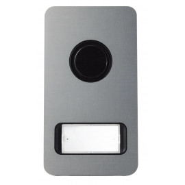 Platine complète Urmet - pour kit audio Utopia Mikra 1122/31 - IP 44 - Alu