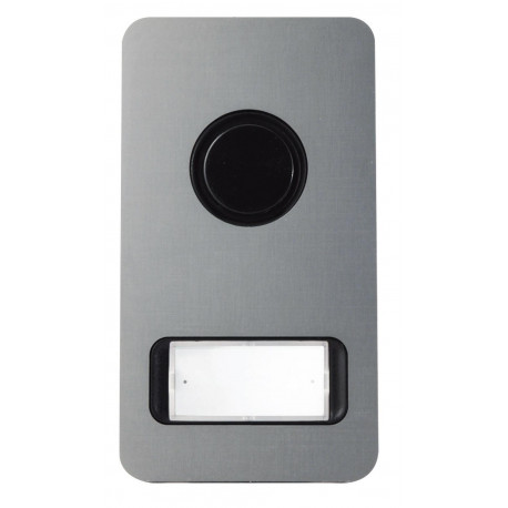 Platine complète Urmet - pour kit audio Utopia Mikra 1122/31 - IP 44 - Alu