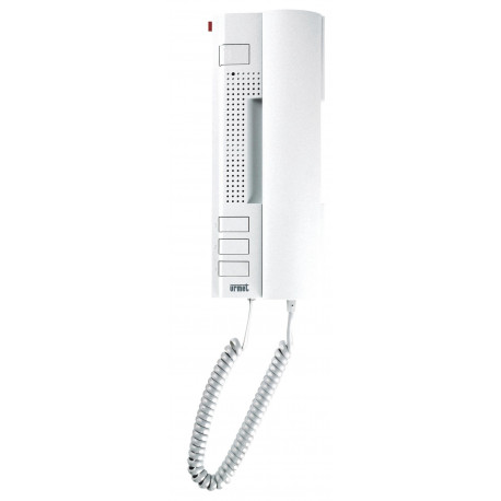 Poste Utopia pour kit audio 1122/31 Urmet - 2 fils - ABS - Blanc