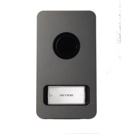 Platine complète Mikra Urmet - pour kit audio 1122/61 - IP 44 - Alu
