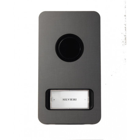 Platine complète Mikra Urmet - pour kit audio 1122/61 - IP 44 - Alu