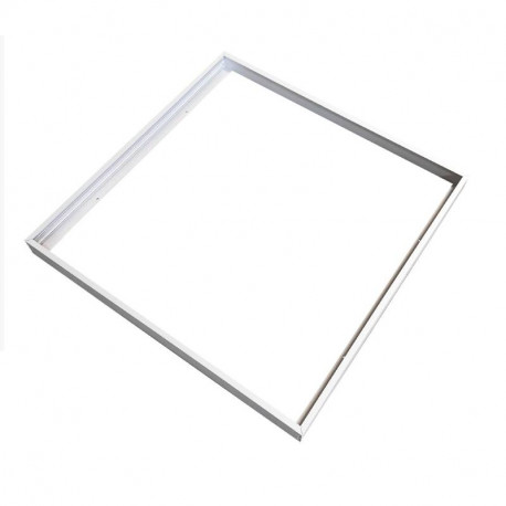 Cadre saillie Be-Led - pour dalle LED UGR16 - 600 x 600 mm - Blanc