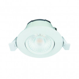 Spot LED'Up Universal Europole - 6W - 4000K - Orientable - Encastré - Blanc