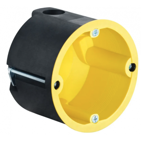Boîtier de protection contre les radiations - 1 poste - Ø 74mm - Profondeur 58.5mm