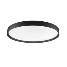 Plafonnier rond Be-Led - Ø900mm - 70W - Noir - Dimmable