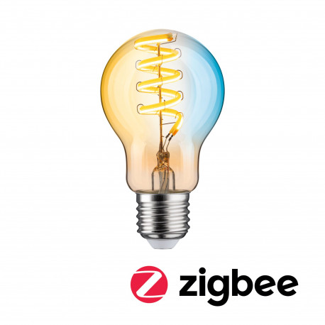 Ampoule filament 230 V Ampoule LED Smart Home Zigbee  600lm 7,5W Tunable White gradable Doré