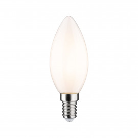 Ampoule LED bougie filament Paulmann - E14 - 4,5W - 2700K - Opale - Dimmable