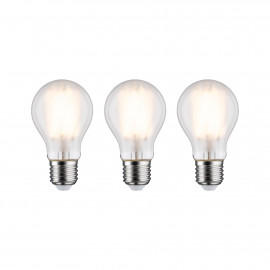 Lot de 3 ampoules LED filament Paulmann - E27 - 9W - 1055LM - 2700K