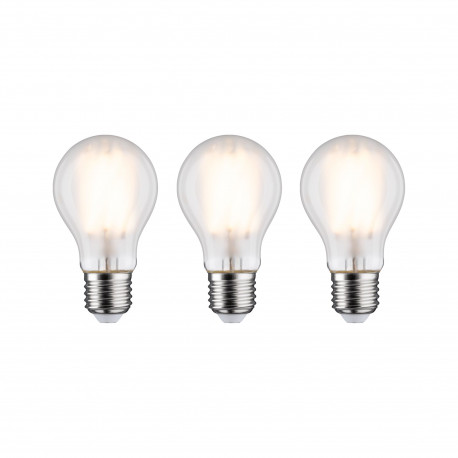 Lot de 3 ampoules LED filament Paulmann - E27 - 9W - 1055LM - 2700K