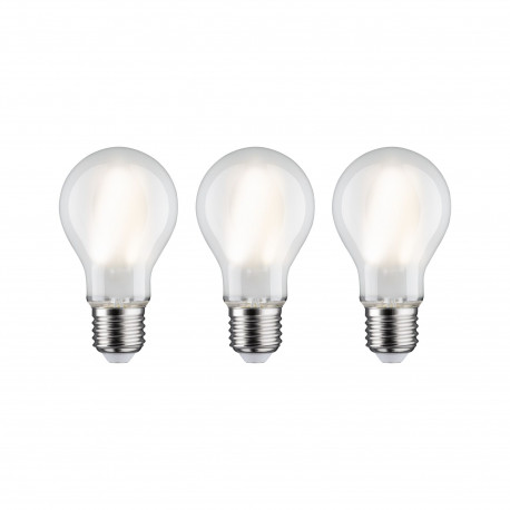 Lot de 3 ampoules LED filament Paulmann - E27 - 9W - 1055LM - 4000K