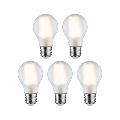 Lot de 5 ampoules LED filament Paulmann - E27 - 7W - 806LM - 2700K